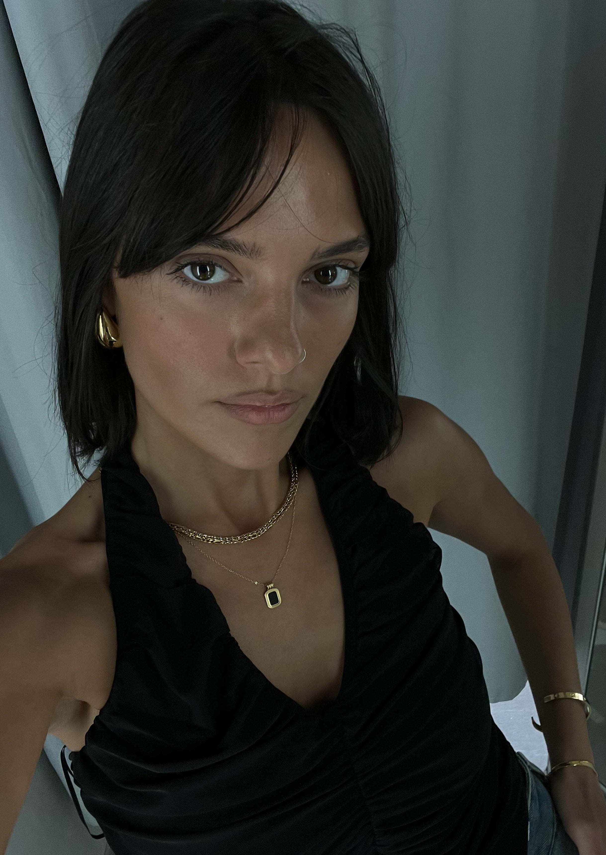 NOIR Necklace - Black Onyx