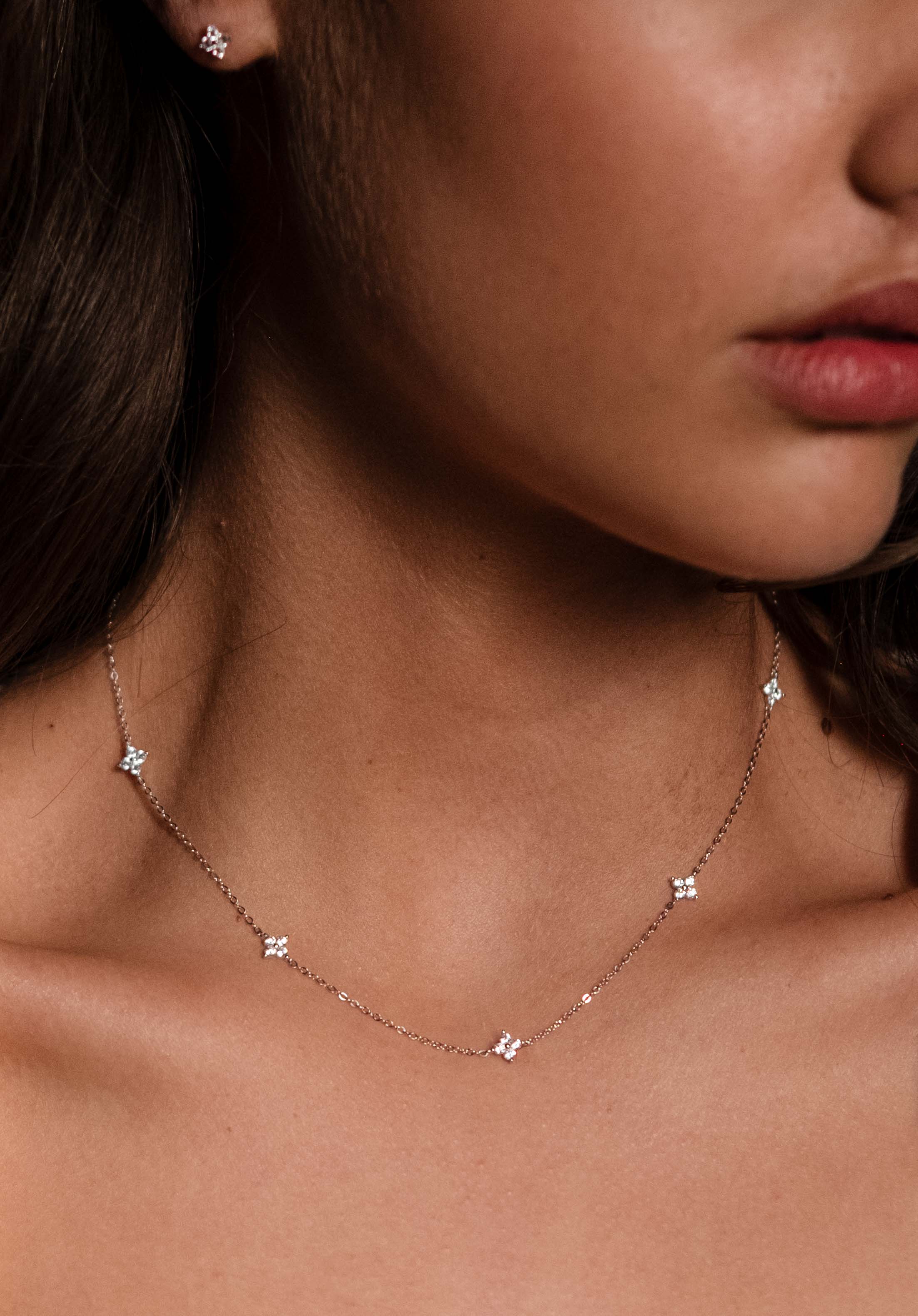 HARMONIE Necklace Multi - Silver